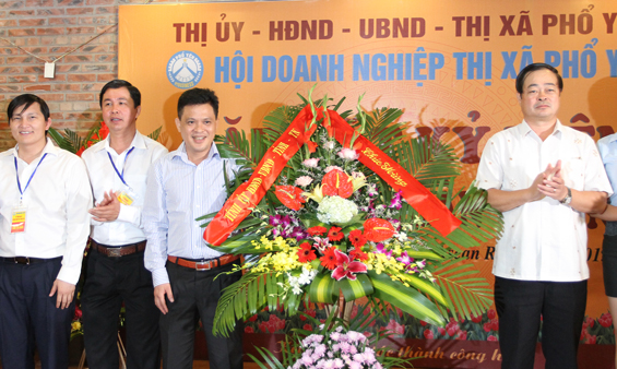 Hội doanh nghiệp Phổ Yên kỷ niệm ngày Doanh nhân Việt Nam 